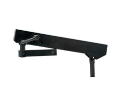 Black Articulating Boom Arm on Heavy Table Base