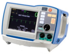 Zoll Medical Defibrillator Unit Automatic / Manual Operation R Series® Electrode / Paddle Contact