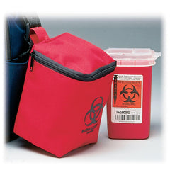 Zippered 1qt Sharps Container Transport Pouch Zippered Transport Pouch ,1 Each - Axiom Medical Supplies