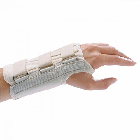 Rolyan Beige D-Ring Wrist Braces