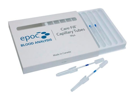 Siemens Capillary Blood Collection Tube Epoc Care-Fill 90 µL For Epoc Blood Analysis System - M-1129861-2968 | Pack of 1