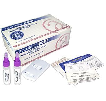 Accutest® Immunological Fecal Occult Blood (iFOBT) Test- Dual Sam - Axiom Medical Supplies