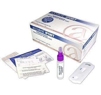 Accutest® iFOBT – Single Sample Test 25 Test kit; 25 Patient mailer collection kits; 25 Collection tubes - Axiom Medical Supplies