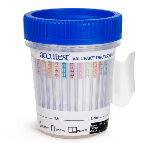 ACCUTEST® – ValuPak™ Drug Test Cup 12 Panel with Adulterants - Axiom Medical Supplies