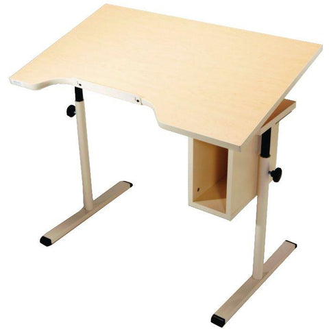 Adjustable Desk with Storage - Axiom Medical Supplies