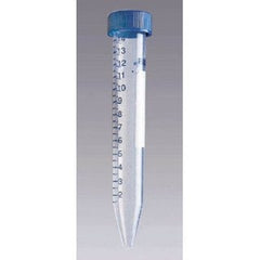 Troy Biologicals Falcon® Centrifuge Tube Conical Bottom Plain 17 X 120 mm 15 mL Blue Screw Cap Polypropylene Tube - M-919928-3411 - Case of 500