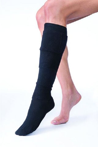 BSN Medical Compression Wrap JOBST® FarrowWrap® 4000 Leg Large Black Open Toe - M-1127898-4637 - Each