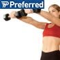 Rubber Hex Dumbbells