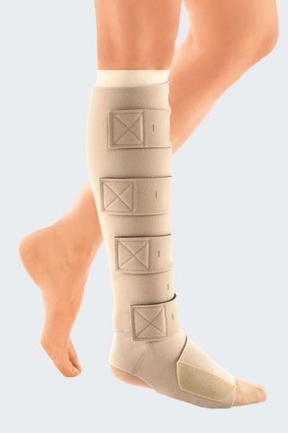 Mediusa Compression Wrap circaid® juxtafit® Leg 2X-Large Tan Open Toe - M-1090129-856 - Each