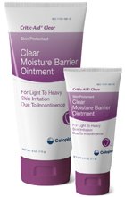 Coloplast Skin Protectant Critic-Aid® Clear 4 Gram Individual Packet Scented Ointment CHG Compatible