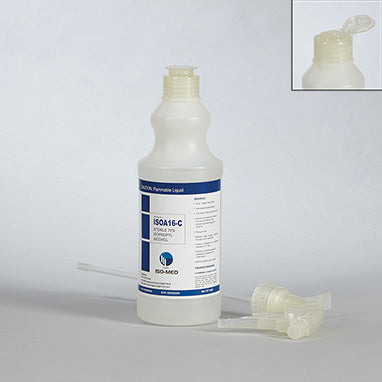 Sterile Isopropyl Alcohol, Flip Top, 16 oz., Case H-20454-31-13048