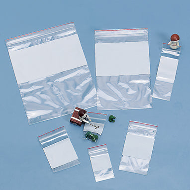 Easy-Write Reclosable Bags, Single-Track, 6 x 9 H-7548-20955