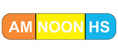 AM NOON HS Labels H-2208-13430