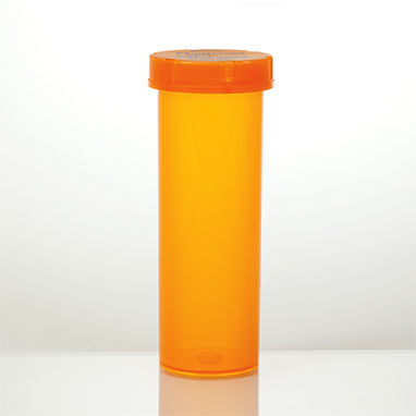 Friendly and Safe Vials with Child-Resistant Caps Attached, 60 Dram H-573135-16089