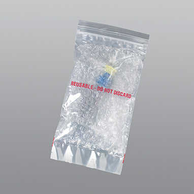 Reclosable Bubble Bags, 4 x 7-3/4 H-7630-50-13373