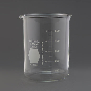 Glass Beaker, 600mL H-3027-17639