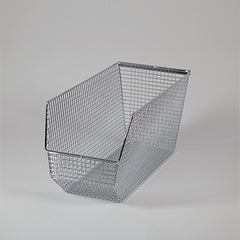 Wire Mesh Bin, 8x9x18 H-20305-01-12921