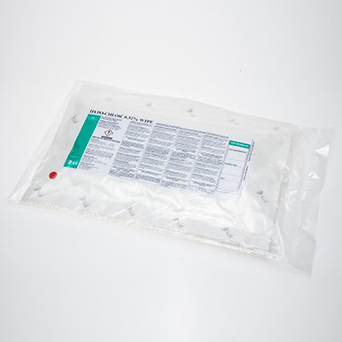 Sterile HYPO-CHLOR 0.52% Wipes, 12 x 12 H-19185-13028