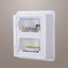 Easy-View Locking Wall Cabinet w/ Key Lock H-3786-15313