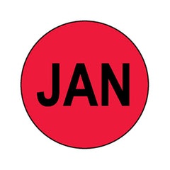JANUARY Circle Labels H-17923-13401