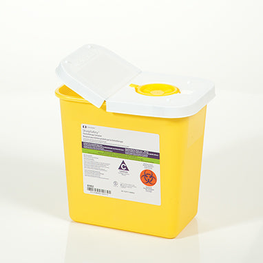 ChemoSafety™ Waste Container, 2-Gallon H-9605-01-12693