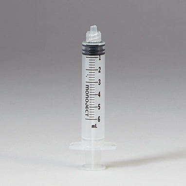 Sterile Monoject™ Luer-Lock Syringes, 6mL, Case H-20037-31-21213