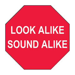 Look Alike Sound Alike Labels H-18253-13952