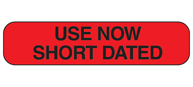 Use Now Short Dated Labels H-2115-13106