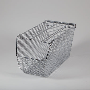 Wire Mesh Stack and Hang Bin, 9x9x18 H-20305-13085