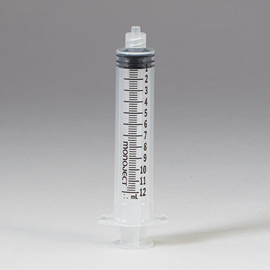 Sterile Monoject™ Luer-Lock Syringes, 12mL, Case H-20038-31-21215