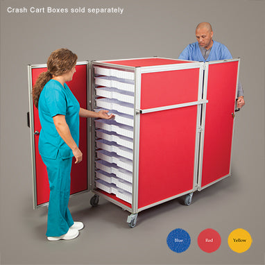 Transport Cart for 24 Crash Cart Boxes