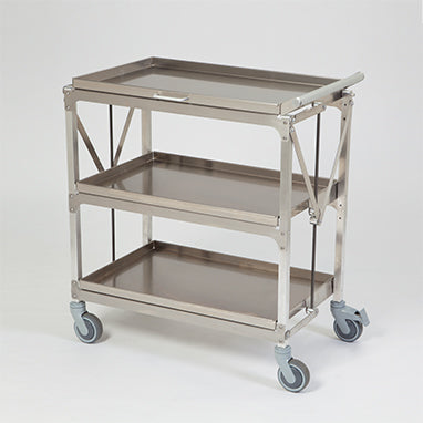 Folding Stainless Steel Cart H-19306-15588