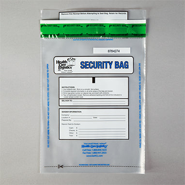 Alert Void Security Bags, Clear, 8 x 10 H-10440-14684