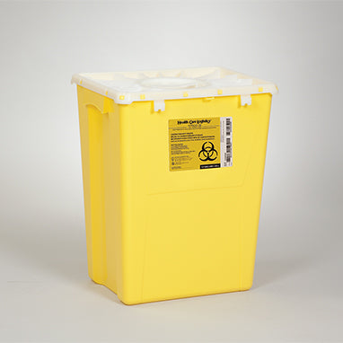 Chemo Waste Containers, 12-Gallon, Case H-20270-31-12837