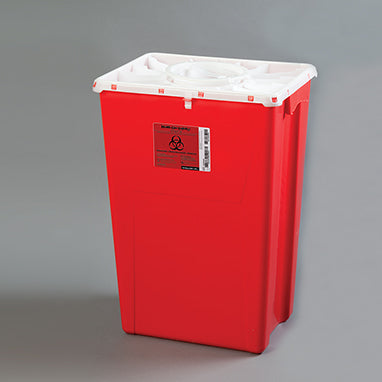 Biohazard Waste Containers, 18-Gallon, Case H-20277-31-12851