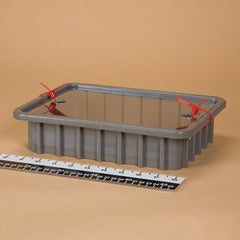 Divider Box with Security Seal Holes, 11x2.5x8