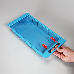 Clear Slide-In Lid Only for One-Third Size Colored Crash Cart Boxes H-3151-15769
