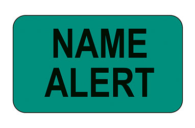 Name Alert Labels H-17616-15090