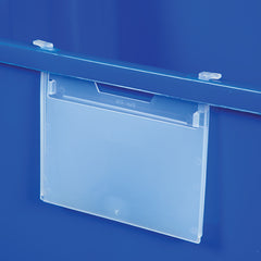 Label Holder for Item 12922 and Budget Totes, 5x5 H-1638-15467