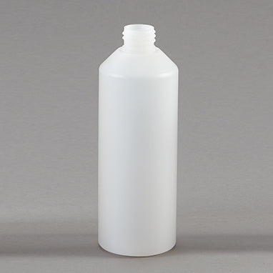 Cylinder Plastic Bottles, 500mL H-10409-12105