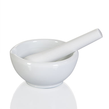 Ceramic Mortar and Pestle Set, 8 oz. H-3401-17394