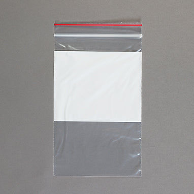 Easy-Write Reclosable Bags, Single-Track, 5 x 8 H-7547-20954