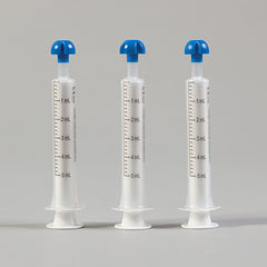 Comar mL Only Oral Dispensers with Tip Caps, 5mL - Clear H-19002-15885
