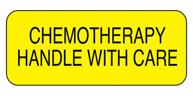 Chemotherapy Handle with Care Labels H-2973-14448