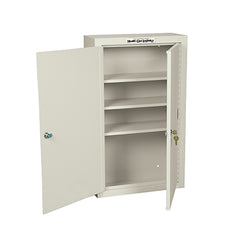 Narcotic Cabinet, 2 Locks, 2 Doors, 18x30x8 H-3886-12581