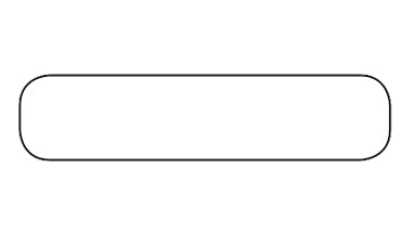 Blank Rectangle Labels H-2200-15894