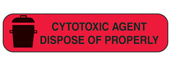 Cytotoxic Agent Dispose Of Properly Labels H-2139-14385