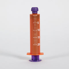 ENFit Syringes, 20mL Amber, Pack H-20310-14297