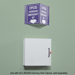 Opioid Overdose Emergency Kit Sign H-20281-13039