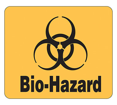 Bio-Hazard Labels H-2460-12480